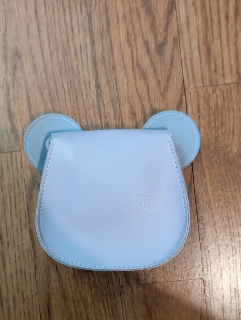Lilac Kids Minnie Crossbody Bag with Cream Bow